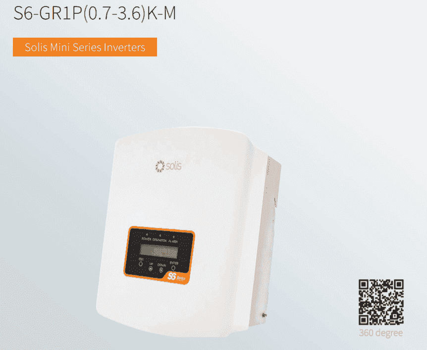 Solis Solar Inverter 2.0kW Mini S6 DC