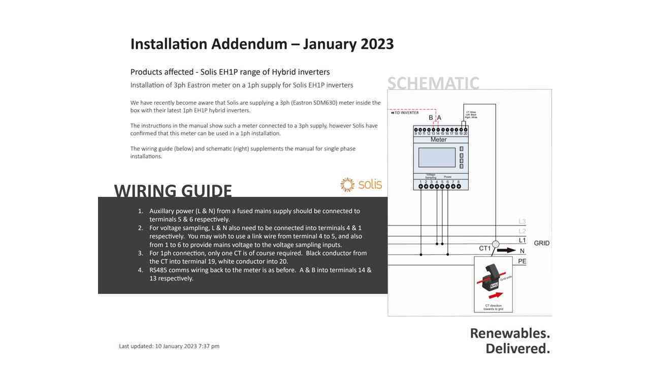 Solis Hybrid Energy Storage Inverter 5G with DC switch for solar battery storage diagram
