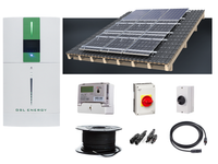 Thumbnail for SPECIAL OFFER - Complete On or Off Grid kit : 12 panel 4.8kw solar & 10.24kwh battery storage with choice of panels £5,869 +vat