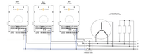 Thumbnail for Sunsynk 3ph 12Kw On & Off grid Hybrid solar & wind Inverter £2,631 +vat