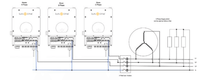 Thumbnail for Sunsynk inverter wiring diagram for three-phase setup