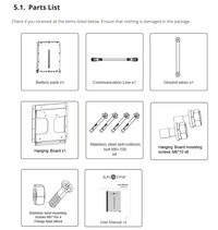 Thumbnail for Complete Kit: Sunsynk 5.12kWh IP65 + Sunsynk 5kW Hybrid Inverter £2,277 +vat