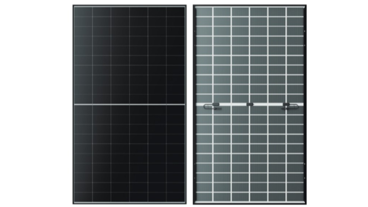 535W | Longi Hi-Mo X10 HVD | Dual Glass Black White Mono | BiFacial Solar Panel