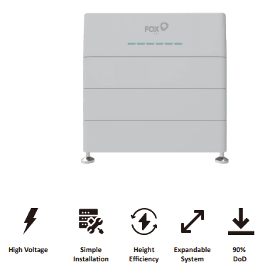Fox Energy Cube HV ECS2900 V2 2.88kWh Slave Battery – ITS Technologies