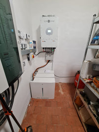 Thumbnail for Sunsynk hybrid inverter with GSL batteries setup