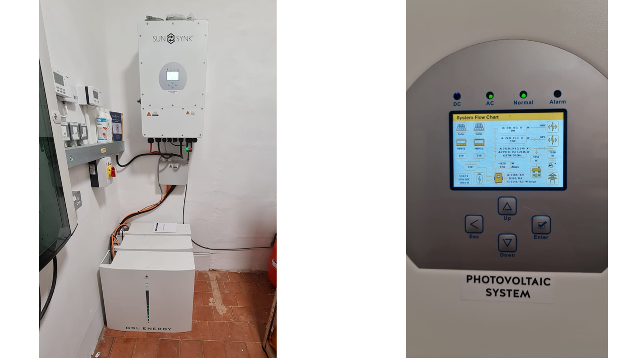 Sunsynk 10kw 3ph hybrid  installation in Bedfordshire 