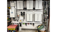 Thumbnail for  Sunsynk 8kw hybrid with 5 x Sunsynk 5.32kWh batteries  installation in sutherland