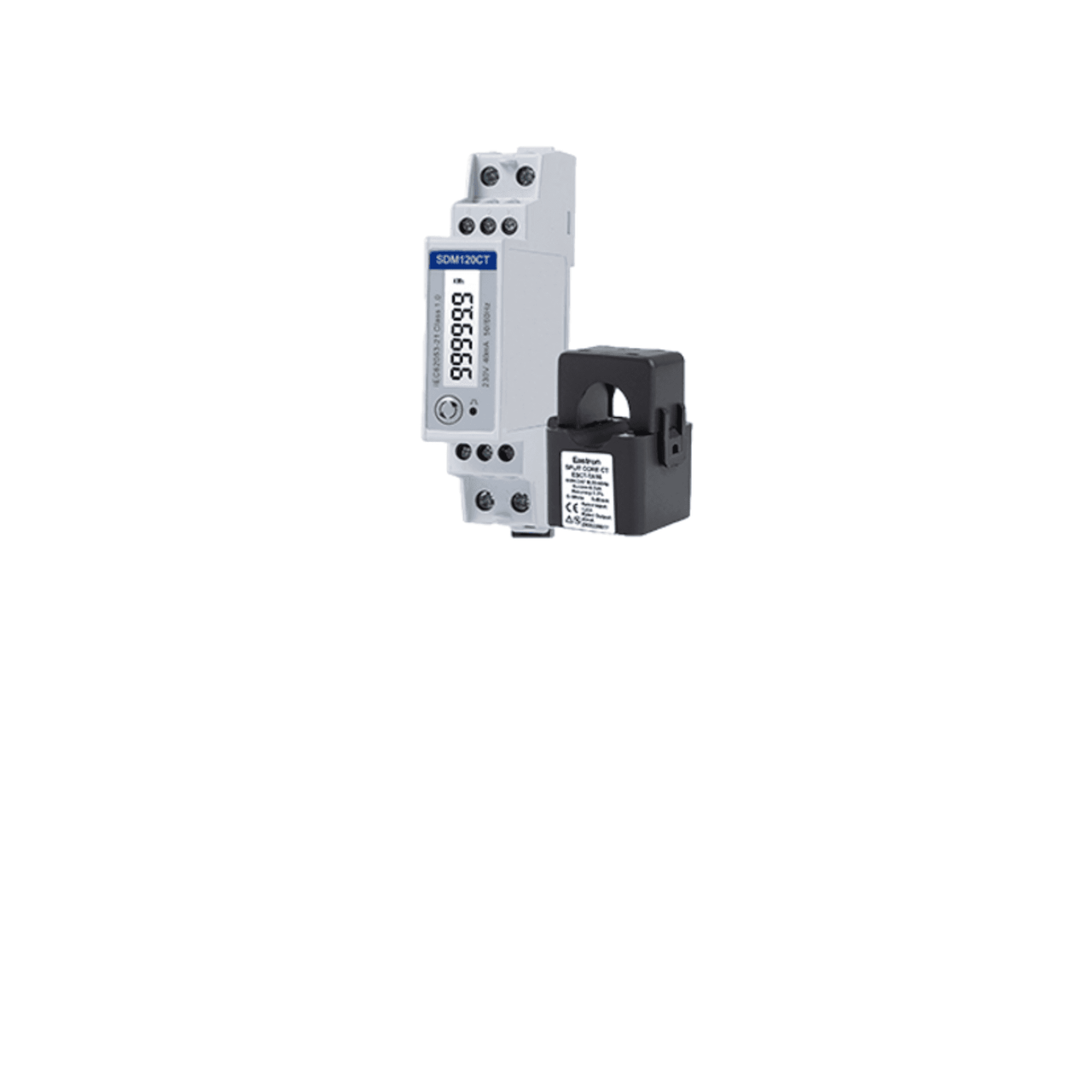 Solis Meter 1ph Eastron with external CT - SDM120CT