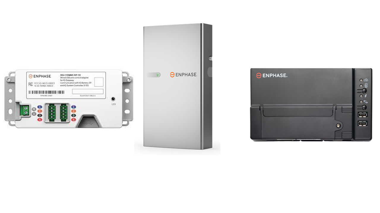 Enphase IQ All in One Battery 5P components