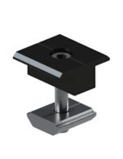 Fastensol Black Mid Clamp