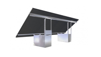 Thumbnail for GSE ground mount portrait system for solar panels