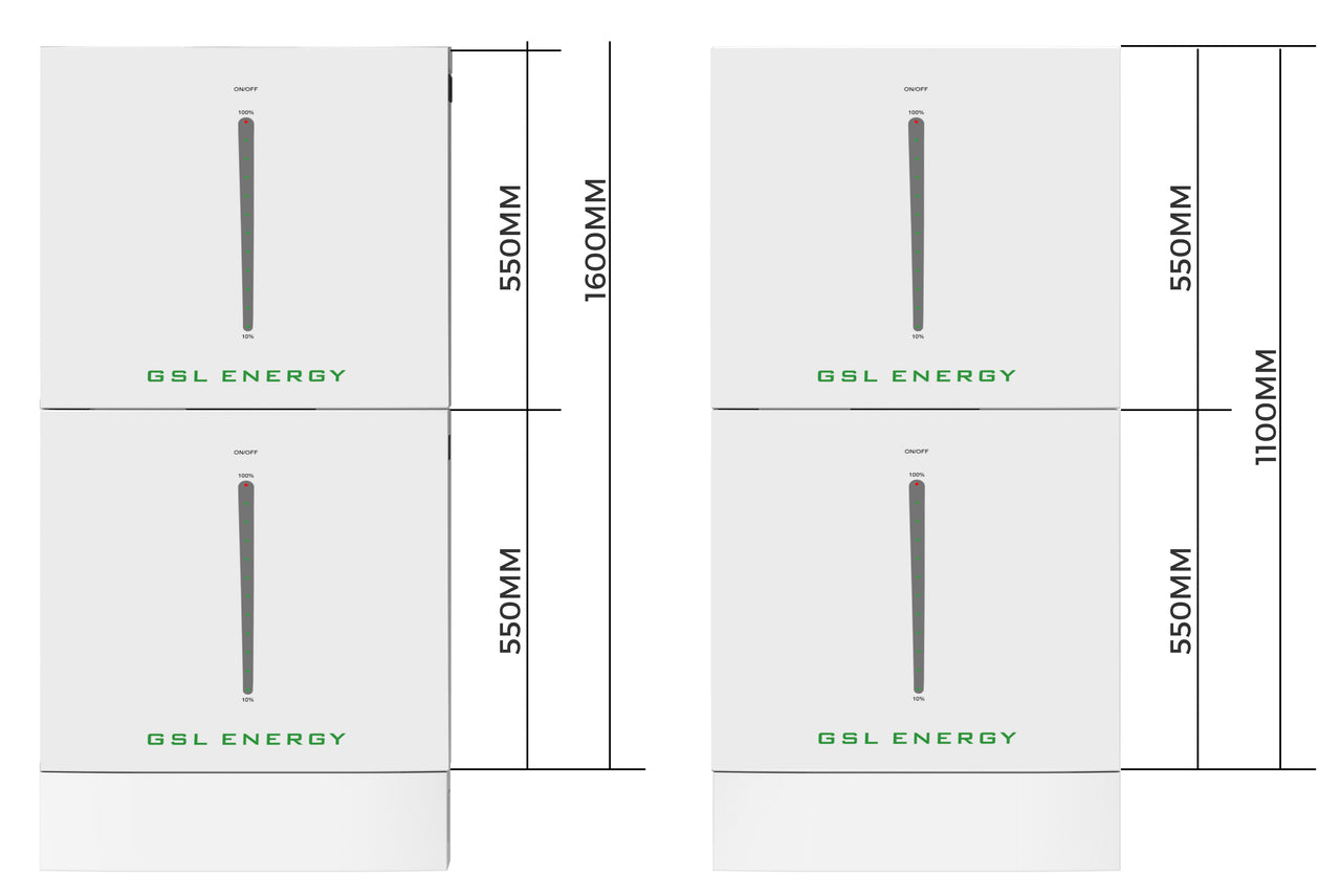 3 X GSL 10.24kwh battery (30.72kwh) £8,223+vat