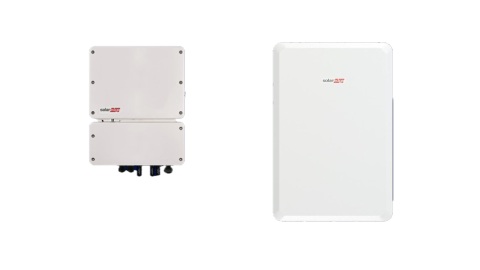 SolarEdge 6kW Home Hub Inverter, power Backup Interface with 9.7kWh Energy Bank £6,753 + VAT