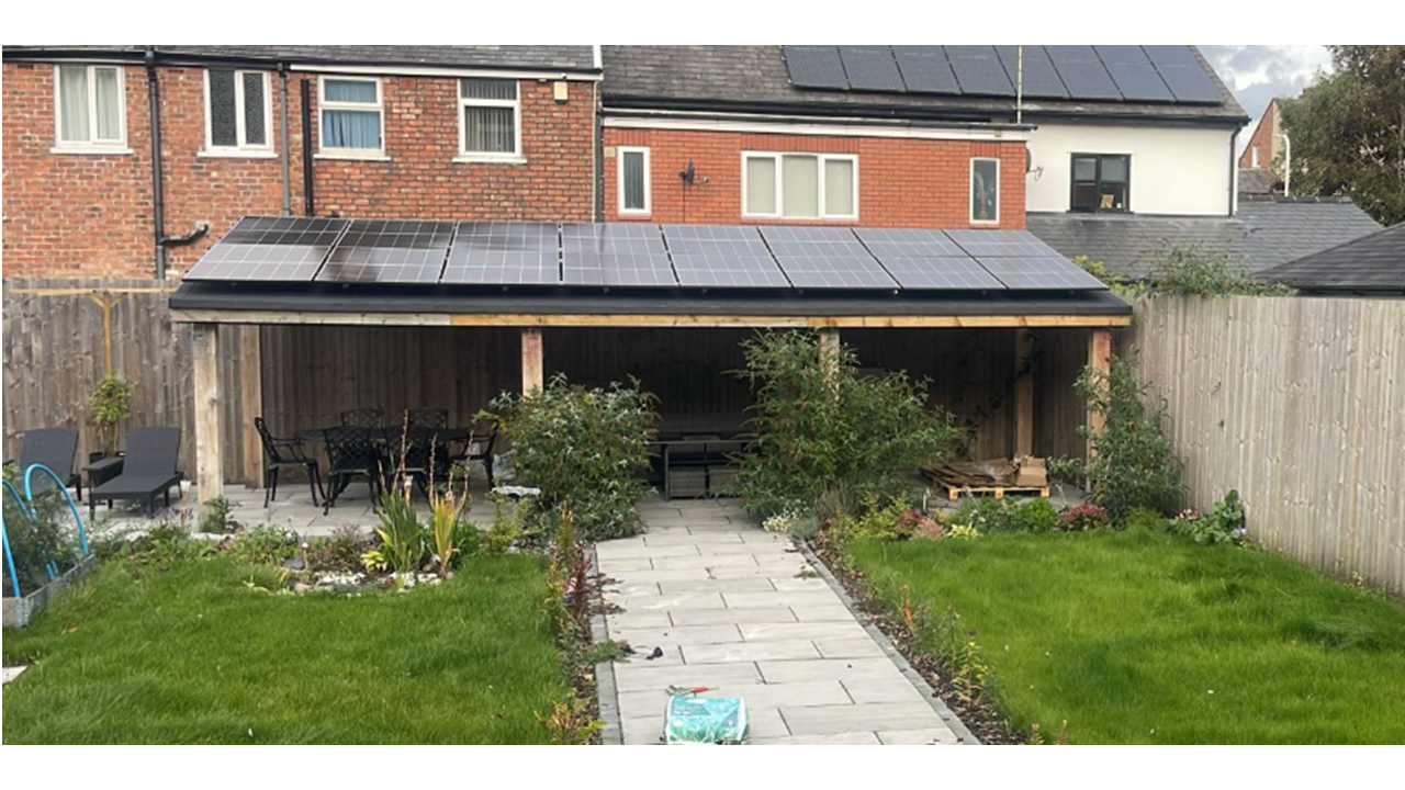 7.6kW Aiko Solar | Sunsynk 8.8kw hybrid | 3 x GSL 10.24kWh Powerwall batteries | PR9 0QT