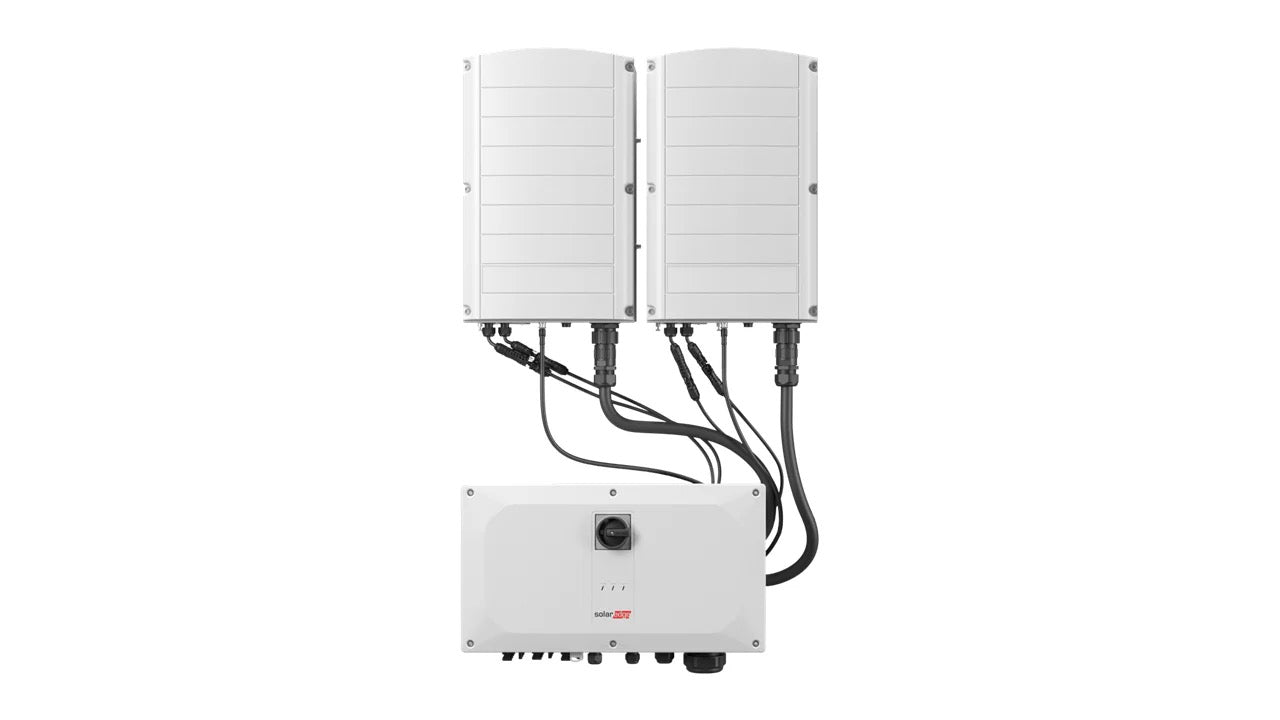 SolarEdge 50kW Synergy Manager solar inverter, front view