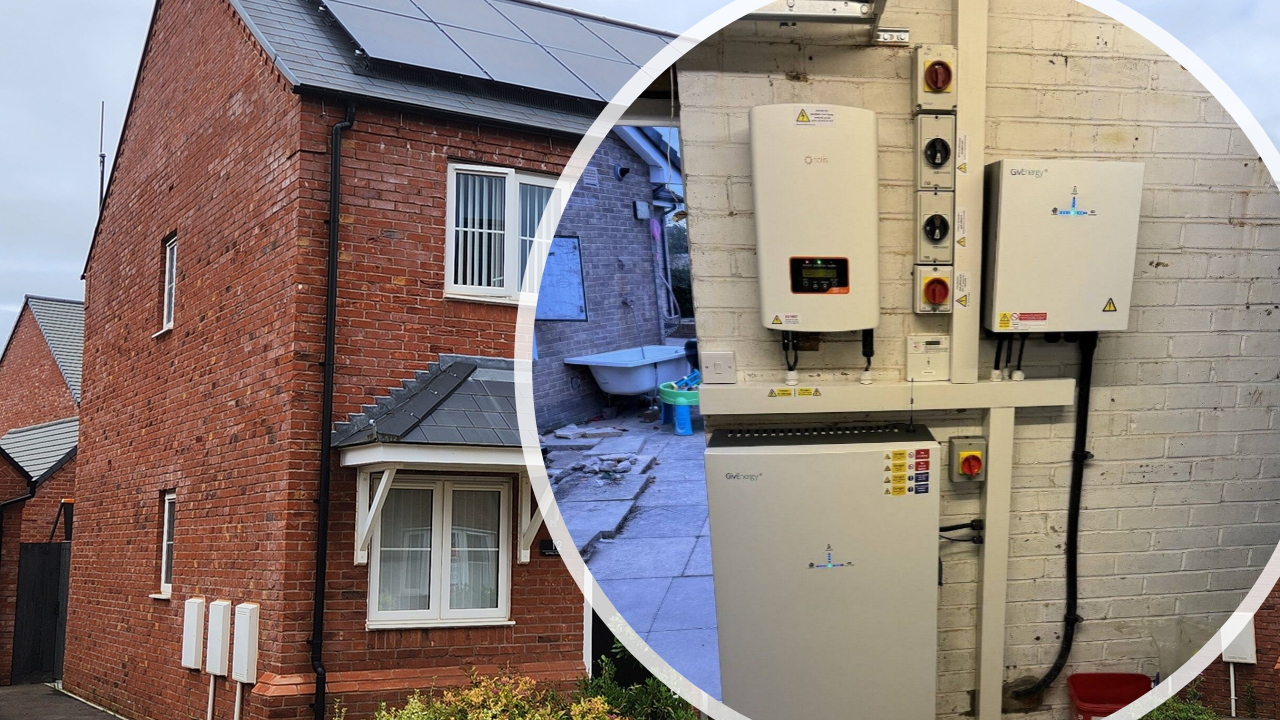 4.45kW | 455W AIKO Solar Panels | Givenergy All In One 13.5kWh battery | NN8 1FJ