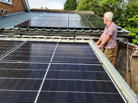 Thumbnail for Solar panels installed on a residential rooftop