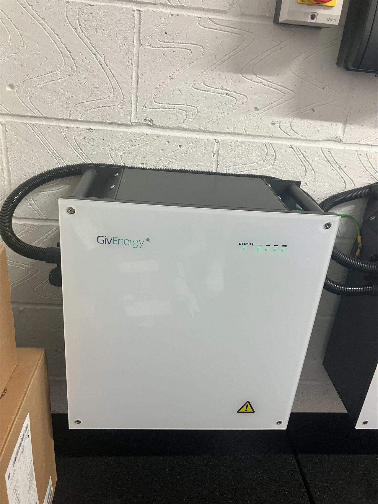 Close-up of Givenergy 5.2kWh battery unit