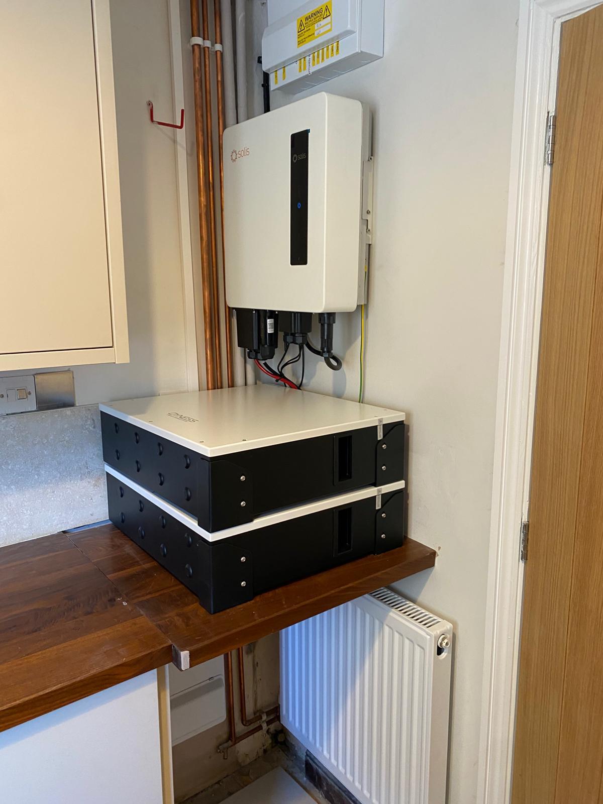 Solis 6kW AC with Dyness 2 X 5.12kWh battery  in MK46 5DS (12982)