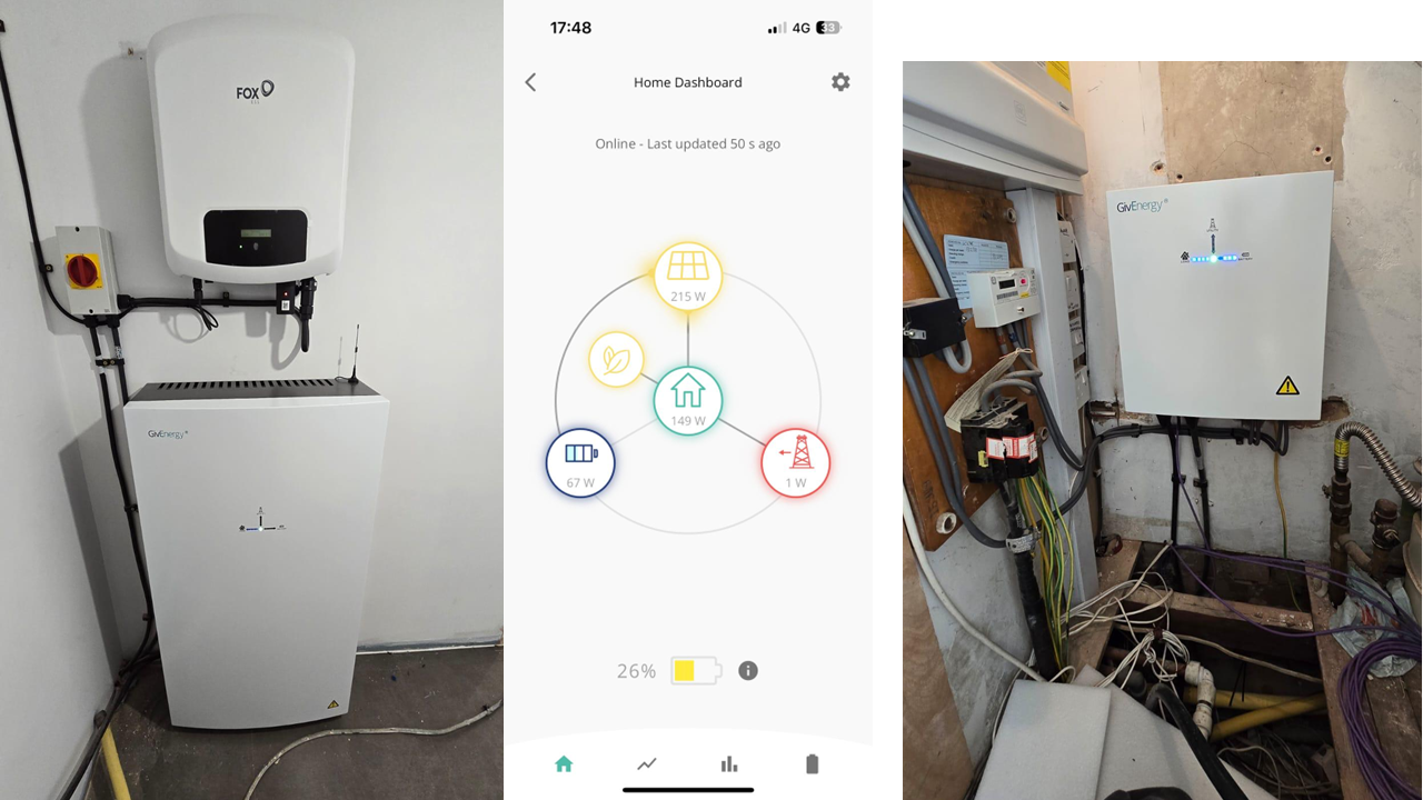 Givenergy All In One 13.5kWh battery in NW9 9LN