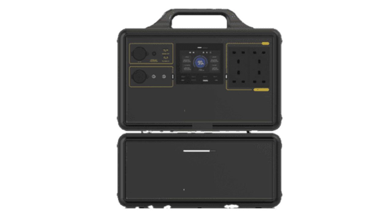 2400W | 2240kWh Portable Power Station | P2400S | + 2240 kWh expansion battery