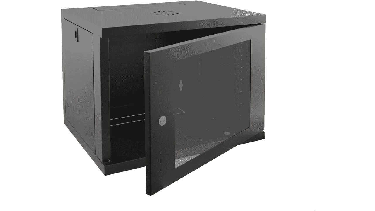 Racky Rax Cabinet 12U 550D - Black £170 +VAT