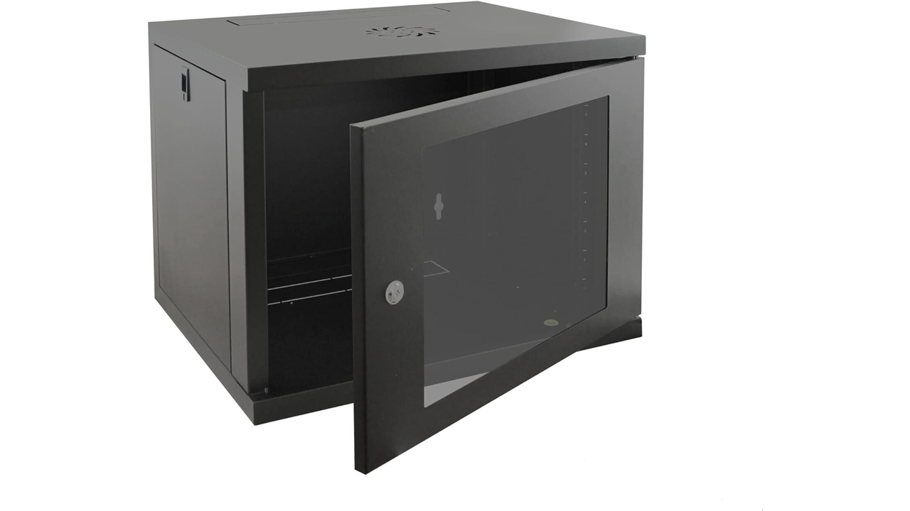 Racky Rax Cabinet 12U 550D - Black  £197 +vat