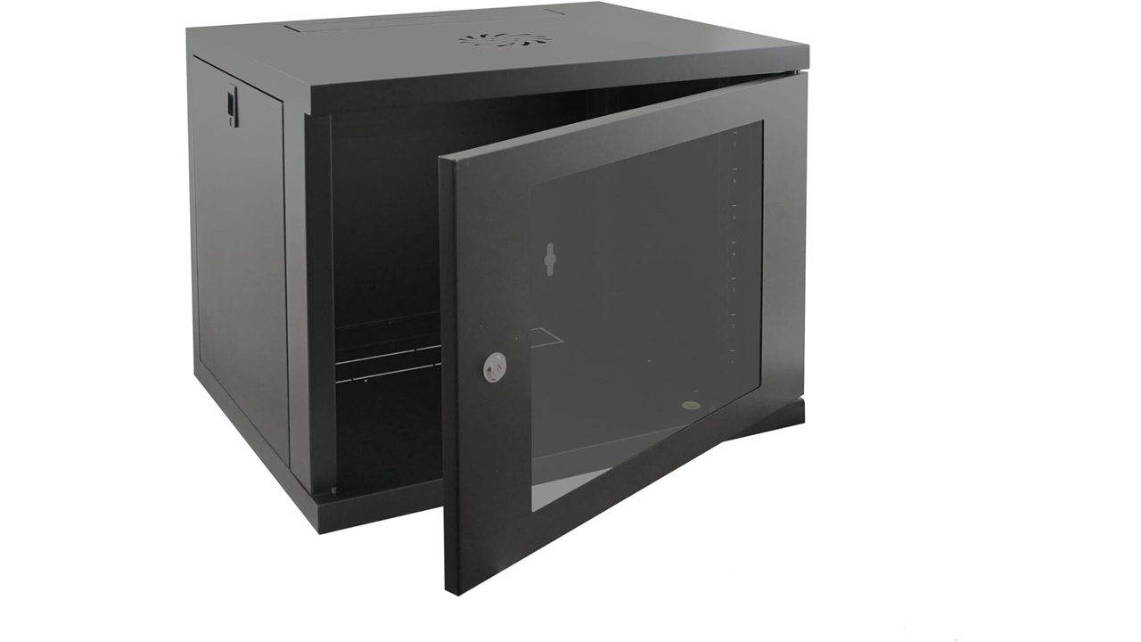 Racky Rax Cabinet 9U 550D - Black £165 +VAT