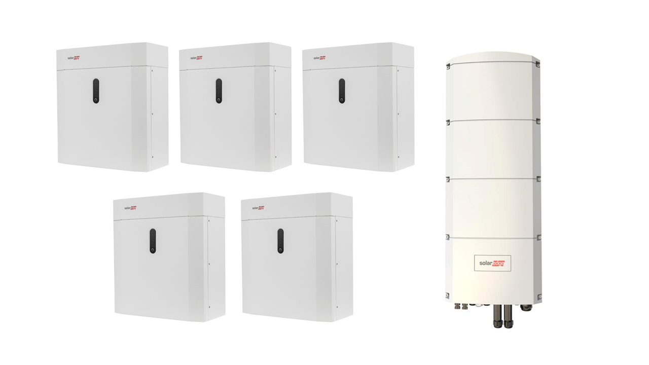 5,000W Home Hub Inverter with Backup Potential Package 3PH: 5x 4.6kWh (23kWh) Home Battery £13,911 + VAT