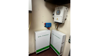 Thumbnail for Sunsynk 5kw hybrid with 2 x GSL 10.24kWh Powerwall batteries in LU7 3BE (12655)
