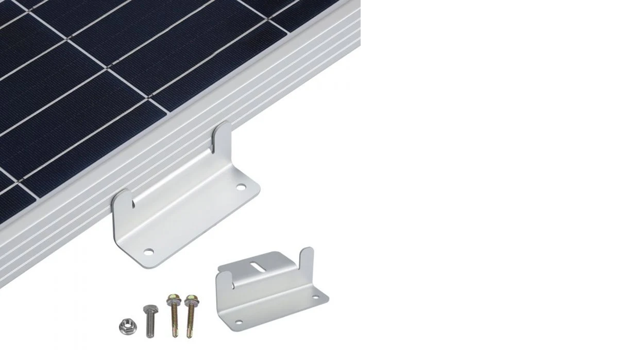 Z Bracket for all size solar panel flat surface installation 4PCS (1 panel)