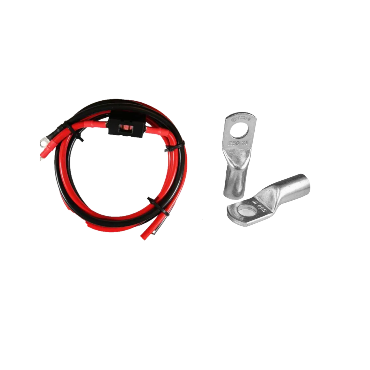 battery cable with lugs