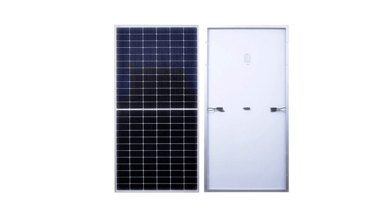 bifacial traceable silver frame