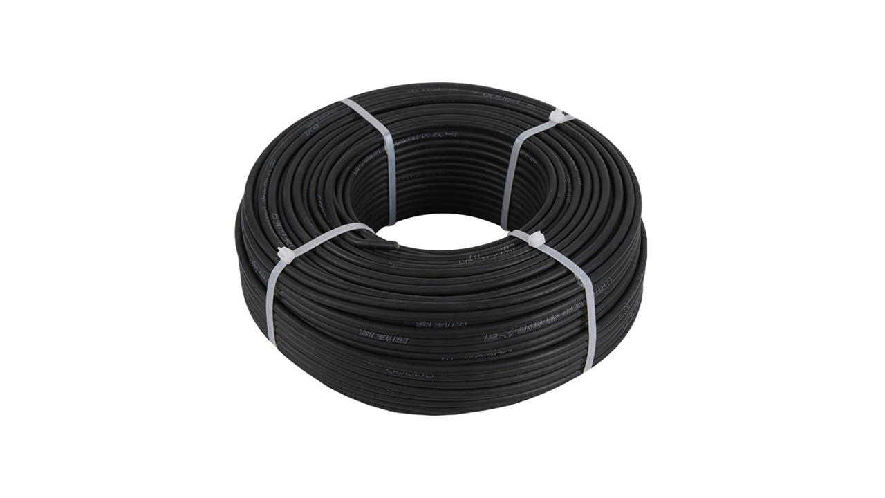 4mm2 single-core DC solar cable 25m - Black £27 + vat