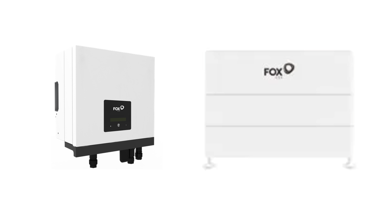 Fox ESS High Voltage complete kit: Cube HV ECM2900 8.64kWh  & Fox AC 5.0kW charger £3,120 +vat