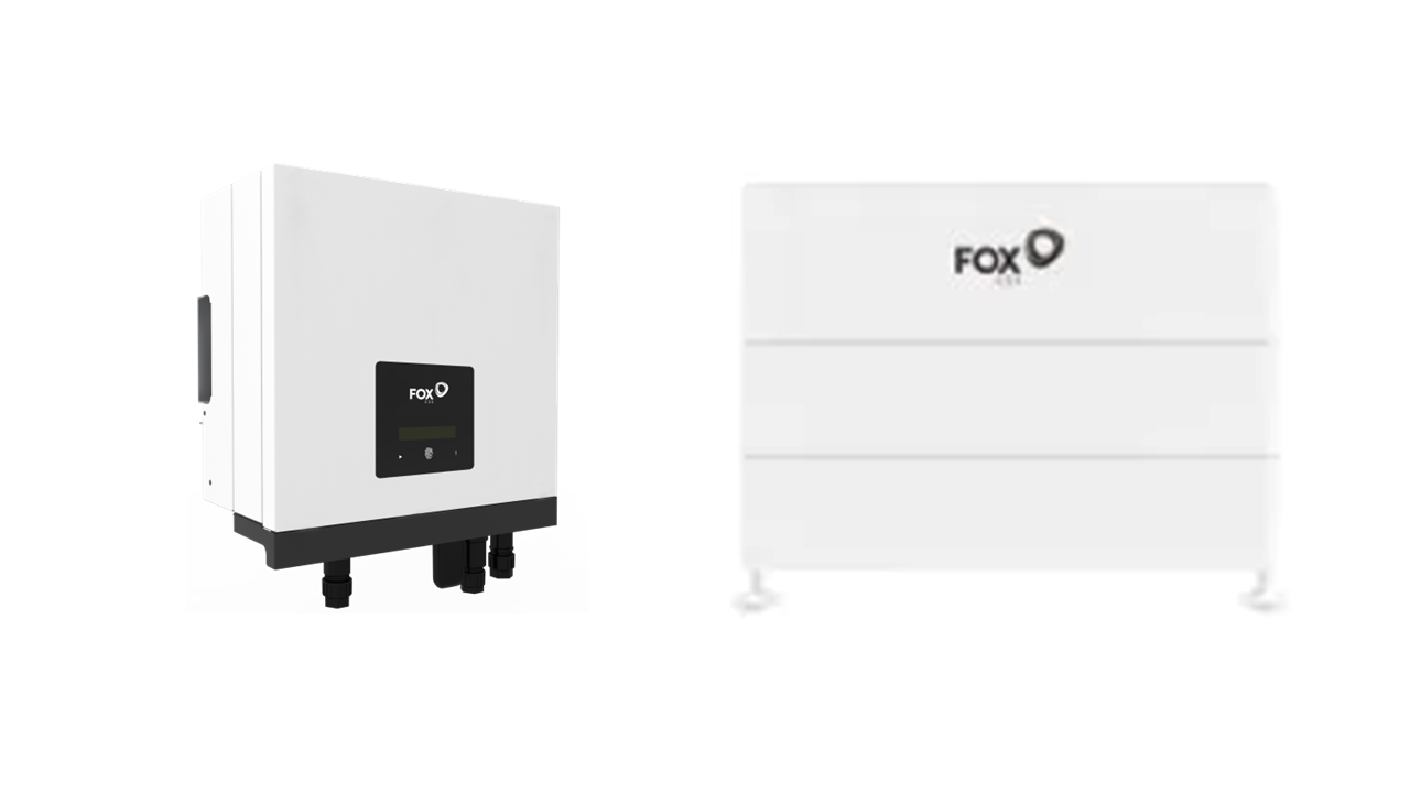 SPECIAL OFFER - Fox ESS High Voltage complete kit: Cube HV ECM2900 8.64kWh  & Fox 5.0kW Hybrid £3,112 +vat