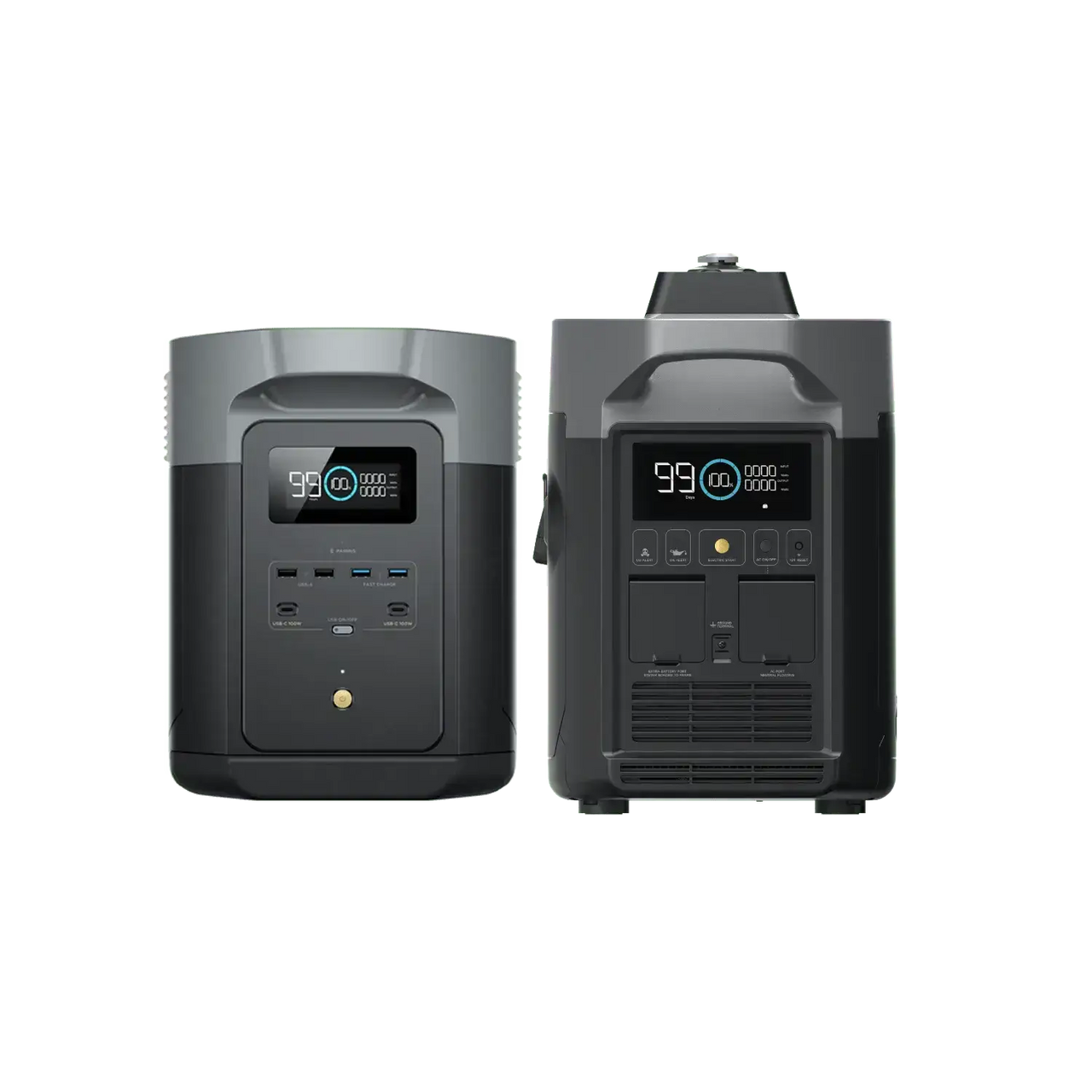 DELTA Max 2 portable power station with extra battery