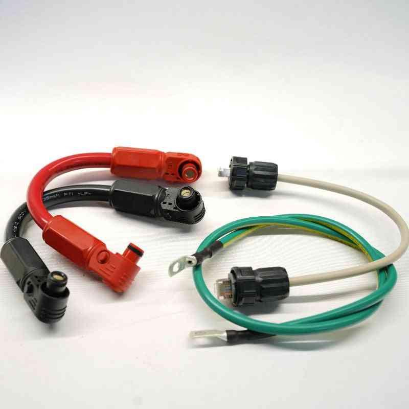 Cables and connectors for MyEnergi Libbi Battery Storage System