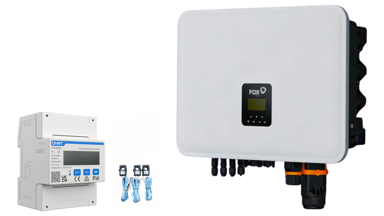 Fox ESS H3 | 8.0KW 3PH Hybrid Inverter | with 3PH CT Meter