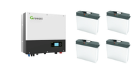 Thumbnail for Growatt SPH 5kW with 4X 3.3kWh ML33RTA Battery Bundle £4,904 + vat