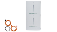 Thumbnail for GSL Energy 20.48kWh LiFePO4 battery with cables