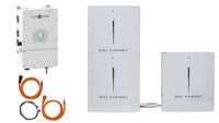Thumbnail for Bundle Sunsynk ECCO 8Kw On & Off grid Hybrid solar & wind Inverter & GSL 30.72kwh kit £8,880 +VAT