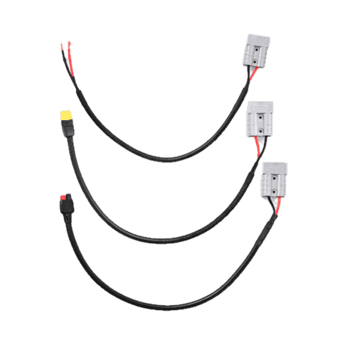 folding solar panel cables