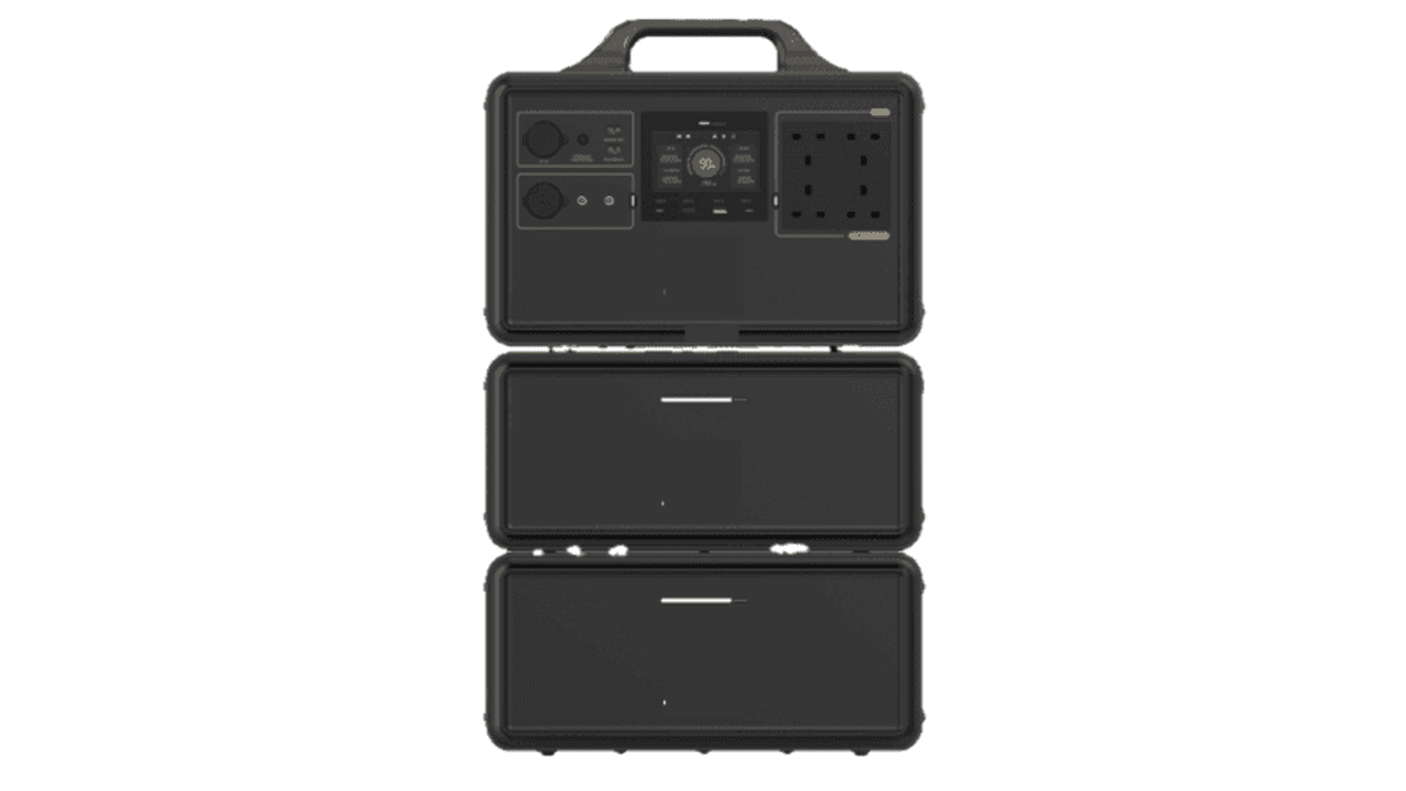 2400W | 2240Wh Portable Power Station | P2400S | + 2240Wh expansion battery | Off-Grid | Camping
