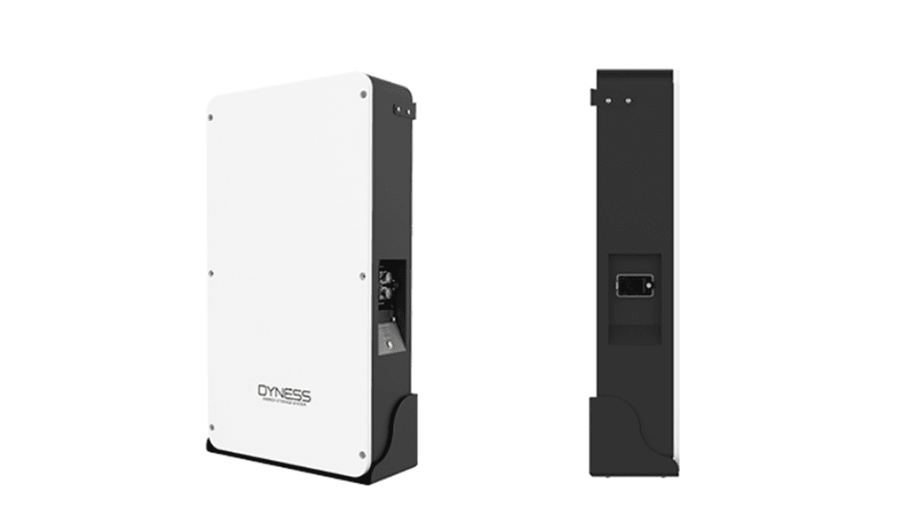Side view of Dyness Power Box 7.5kWh IP65 Battery