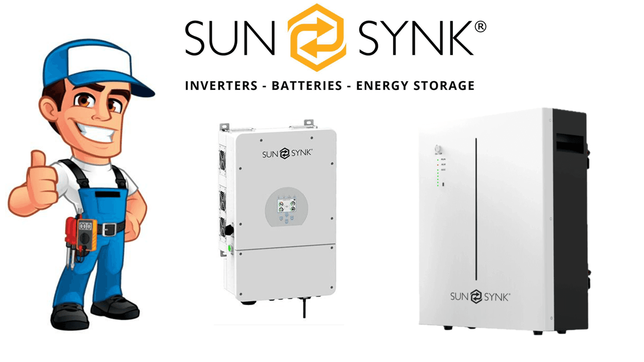sunsynk w10.6 installed