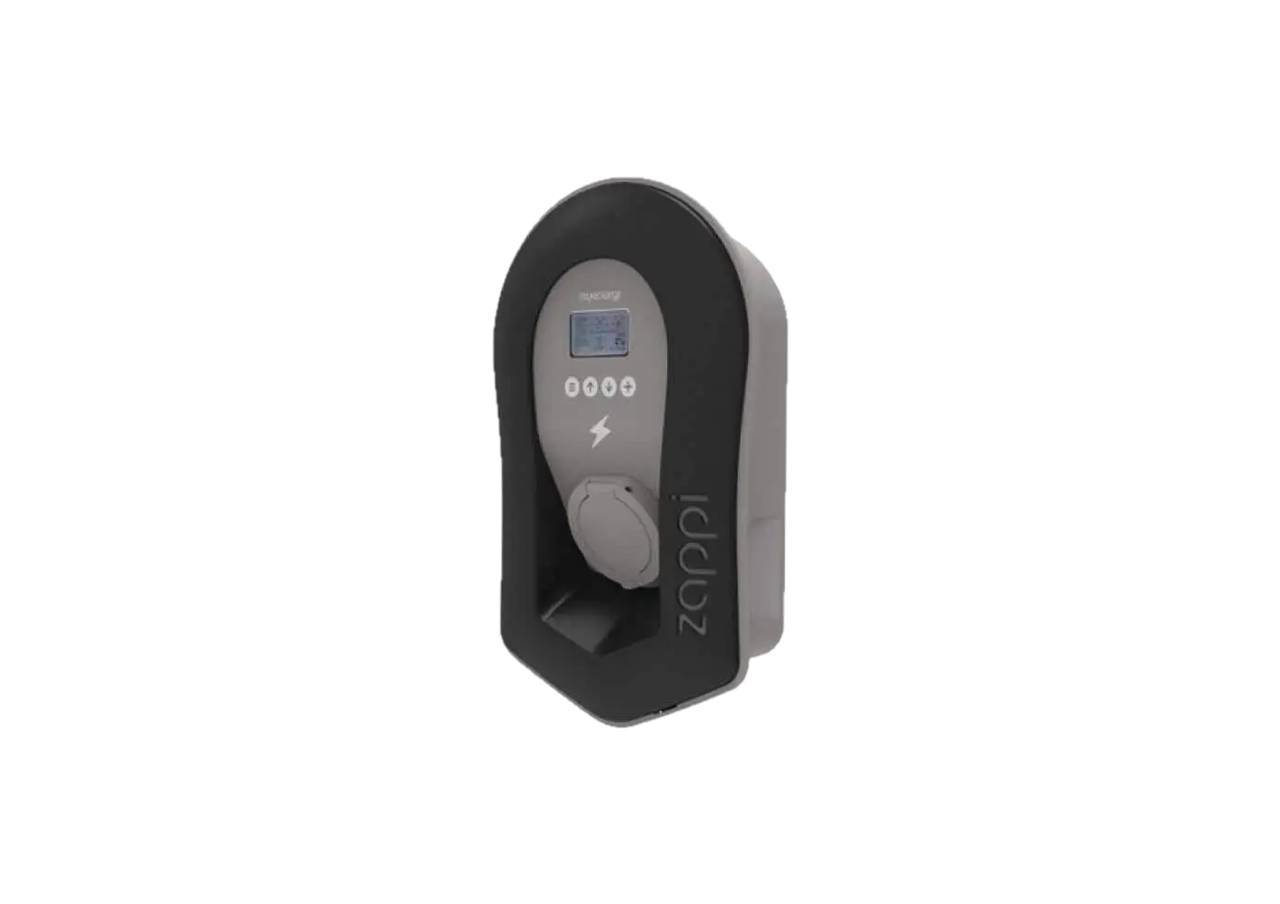 Zappi EV Charger  Multiphase  7kW to 22kW Untethered Black