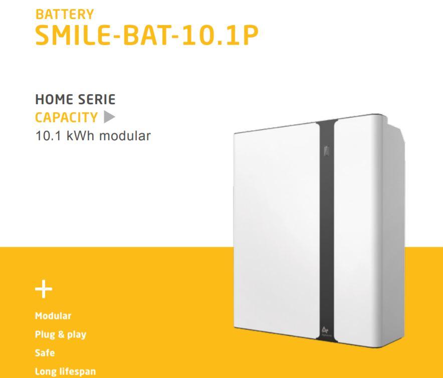 Alpha Smile 5 10.1kWh Parallel Connection Expansion Battery IP65 charge from Economy 7 or Octopus Go £3,155 +vat