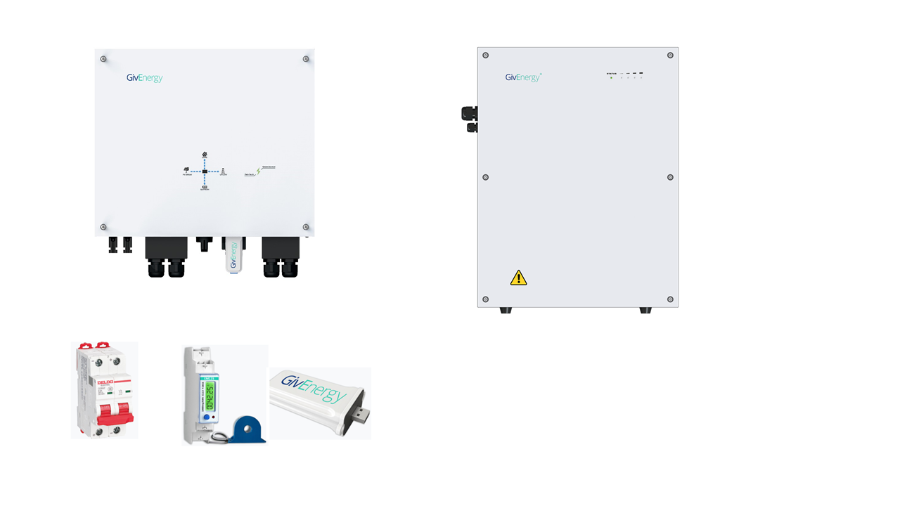Bundle GivEnergy 9.5kwh with 3kw AC coupled charger Complete kit to charge from grid or solar £3,738 +vat
