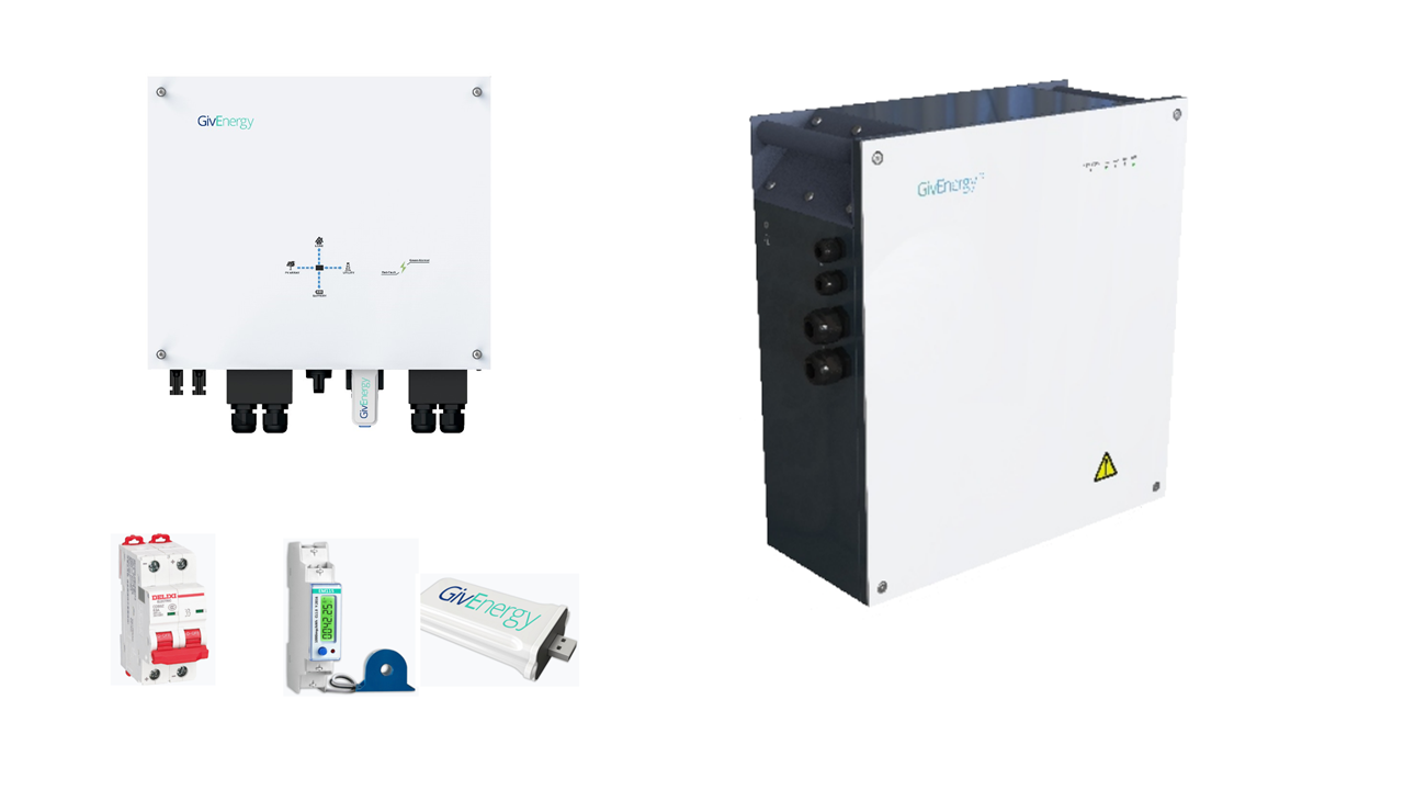 GivEnergy 5.2kwh with 3kW AC coupled charger Complete kit to charge from grid or solar £2,260 +vat